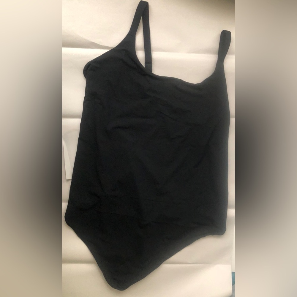 Auden Black Thong Bodysuit